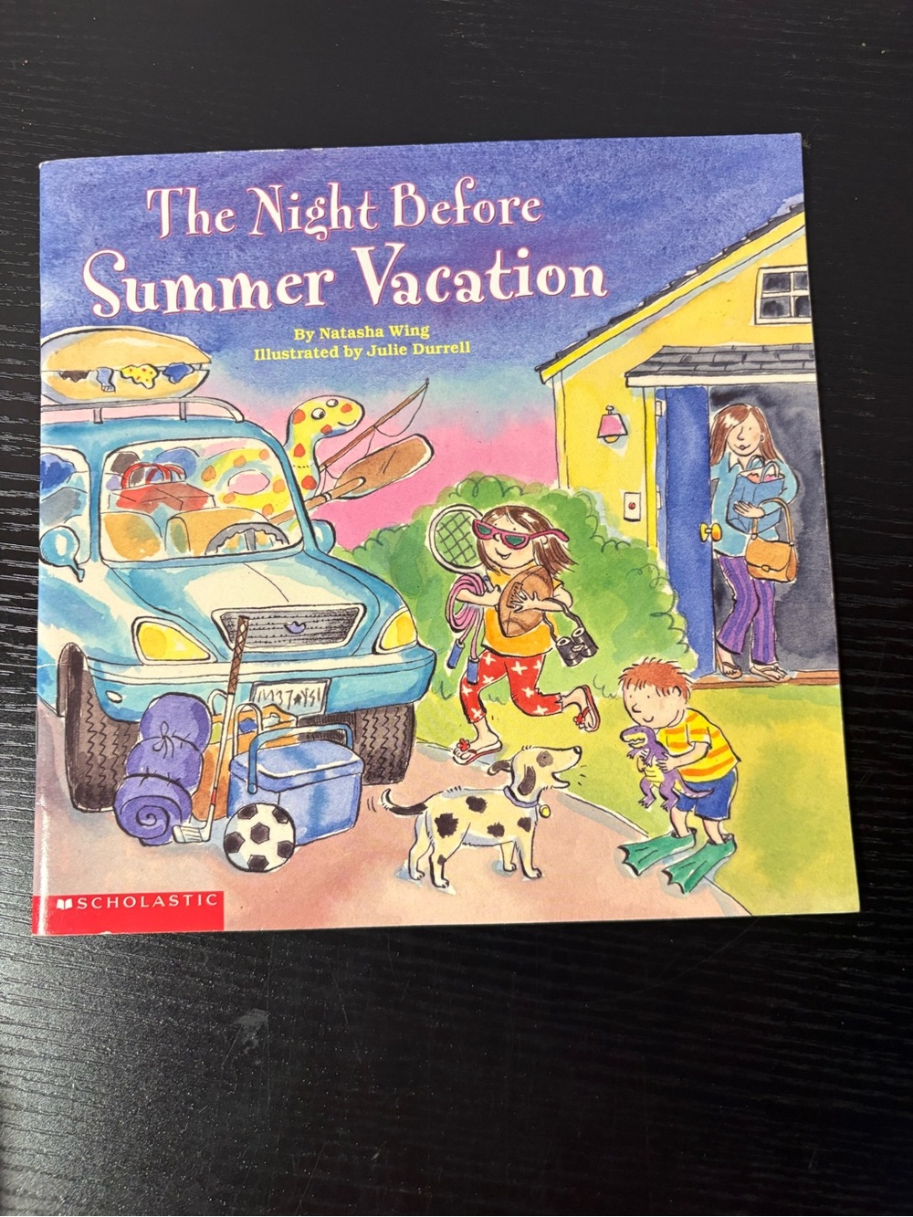The Night Before Summer Vacation Natasha Wing Scholastic Paperback